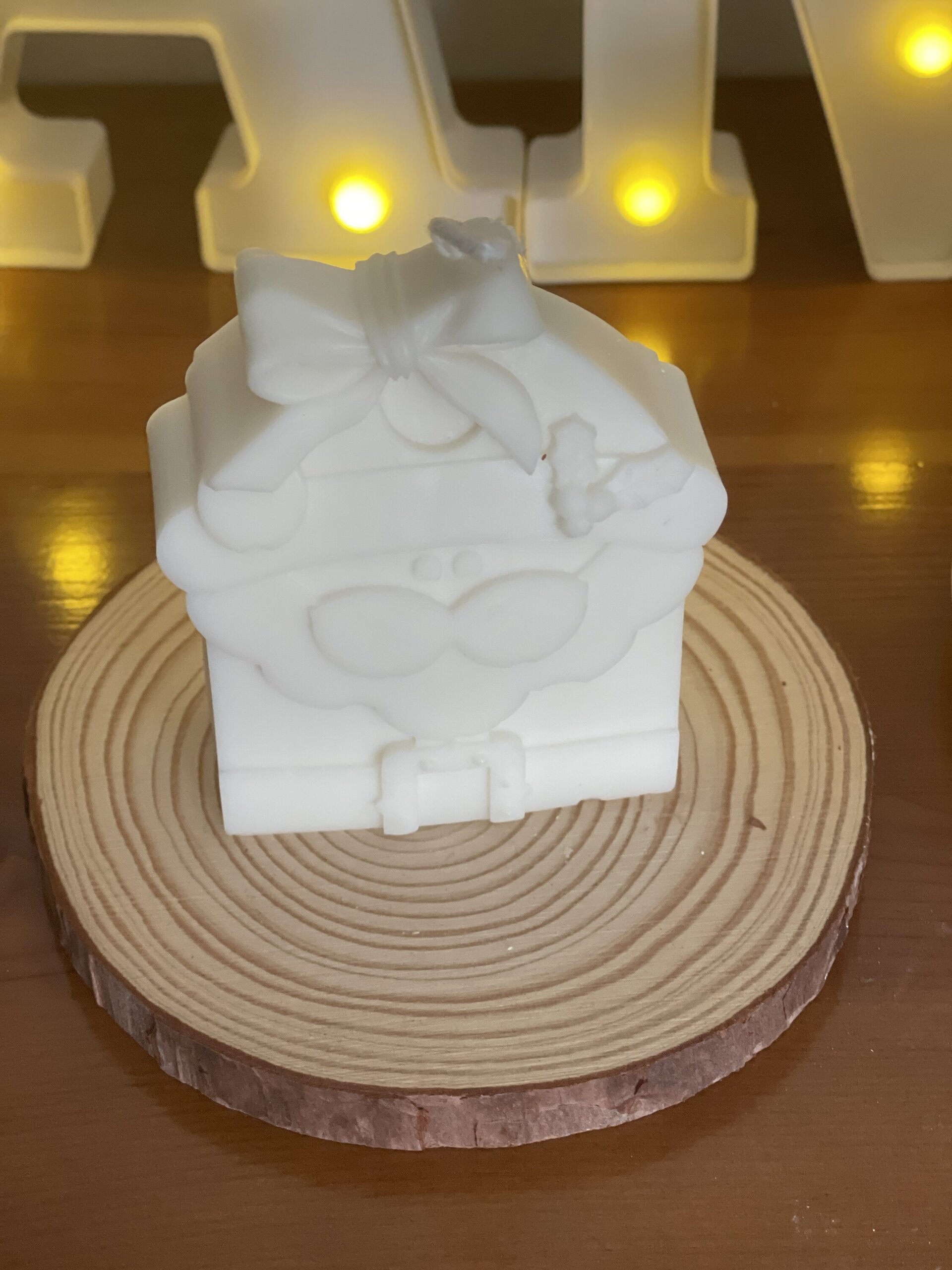 Vela casita de papá Noel - 1