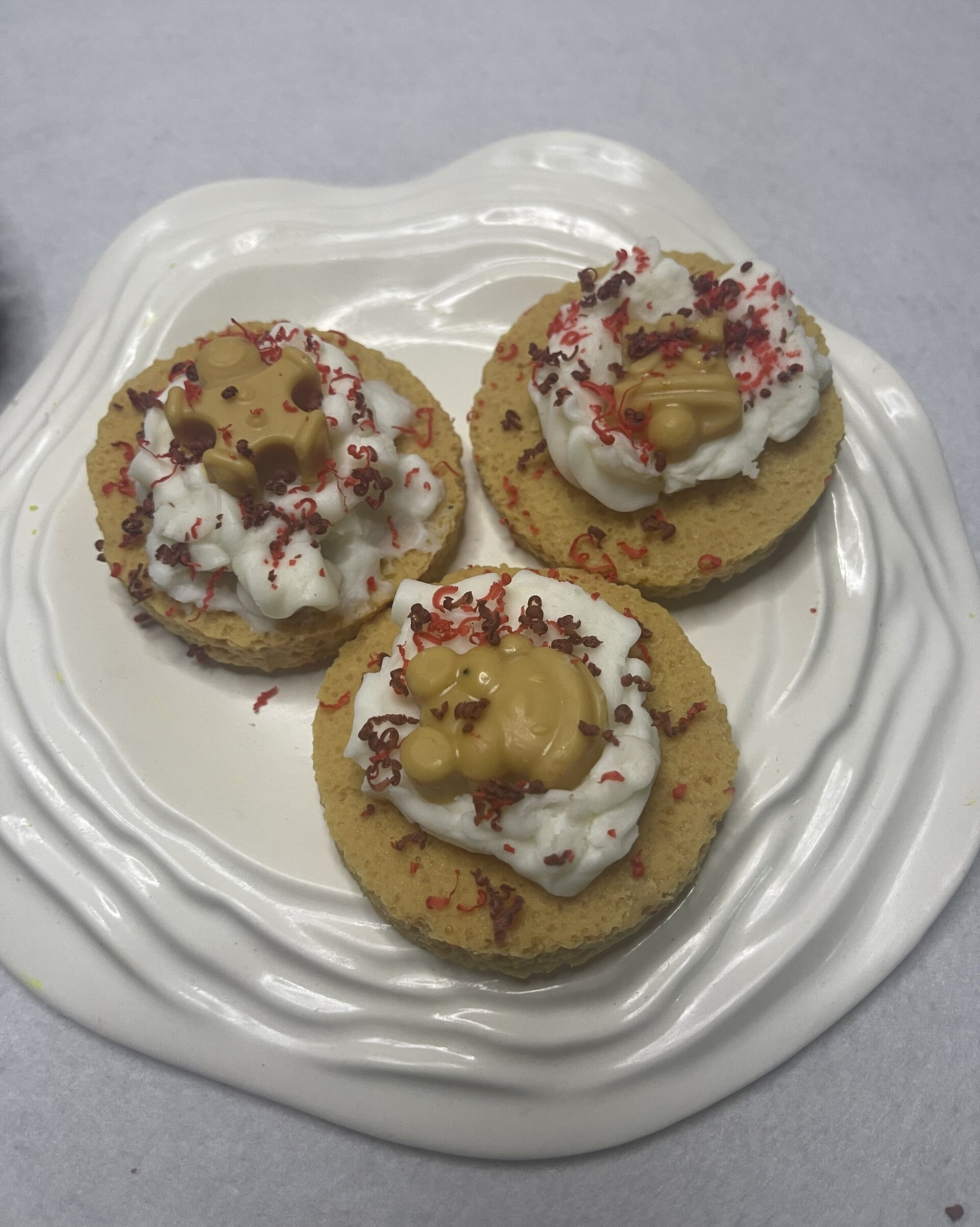 Wax melts de pan de jengibre con crema de manzana - 2