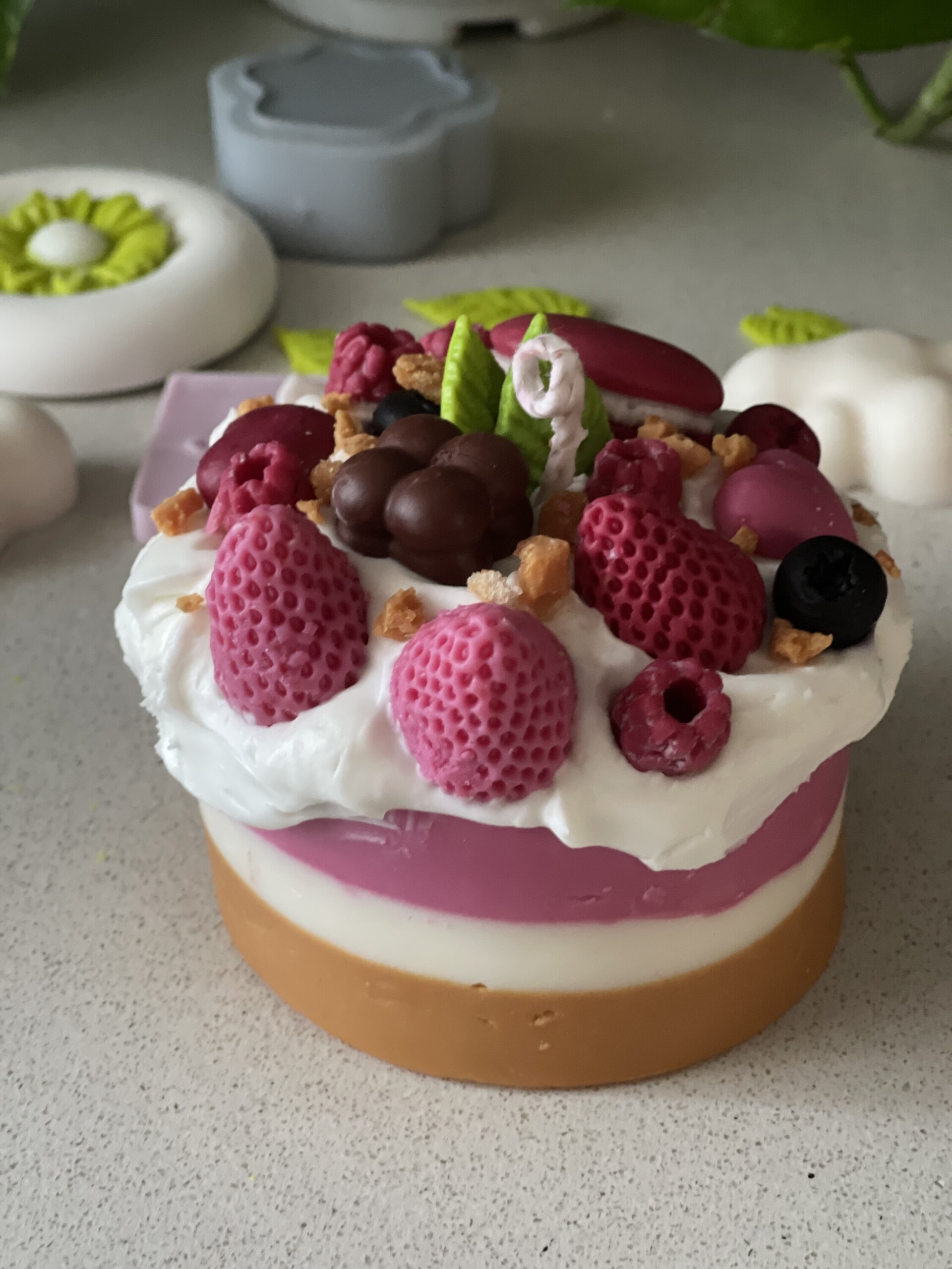 Pastel de frutos del bosque - 3